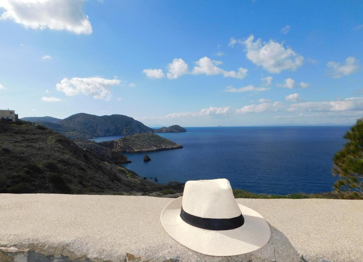 Villa C & C _ Cycladic House With Endless Sea View Ermoupoli Exterior foto