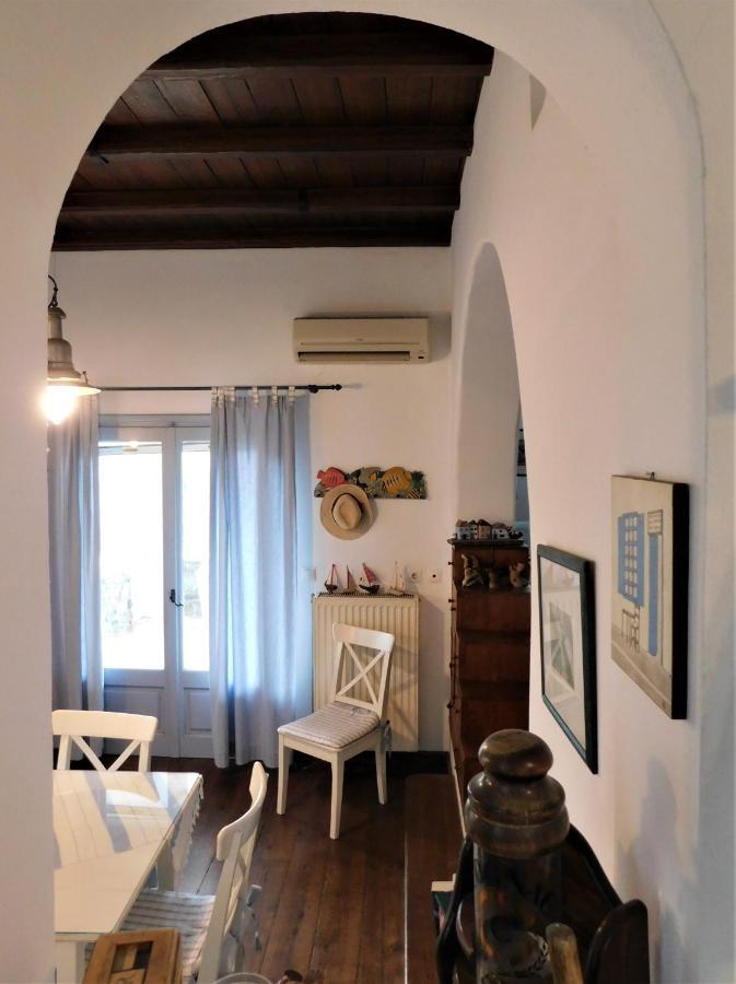 Villa C & C _ Cycladic House With Endless Sea View Ermoupoli Exterior foto