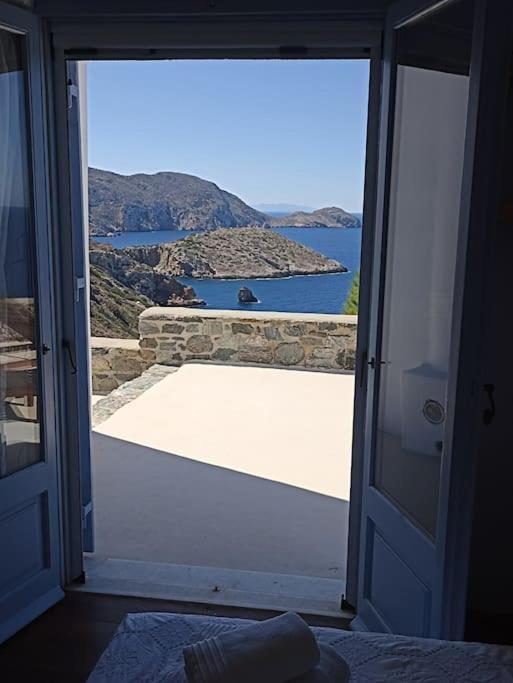 Villa C & C _ Cycladic House With Endless Sea View Ermoupoli Exterior foto
