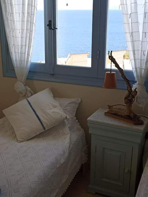 Villa C & C _ Cycladic House With Endless Sea View Ermoupoli Exterior foto